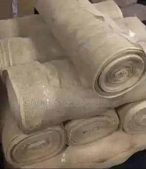 Rolls of Natural Hessian Fabric