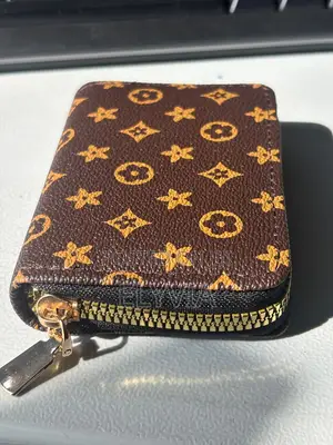Classic Monogram Floral Cardholder