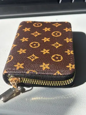 Classic Monogram Floral Cardholder