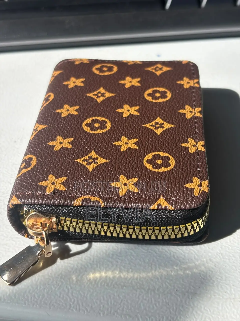 Classic Monogram Floral Cardholder
