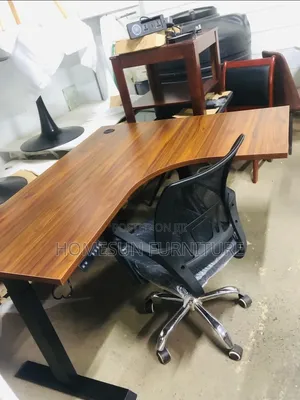 L-Shape Electric Desk 1.4m by 1.2m