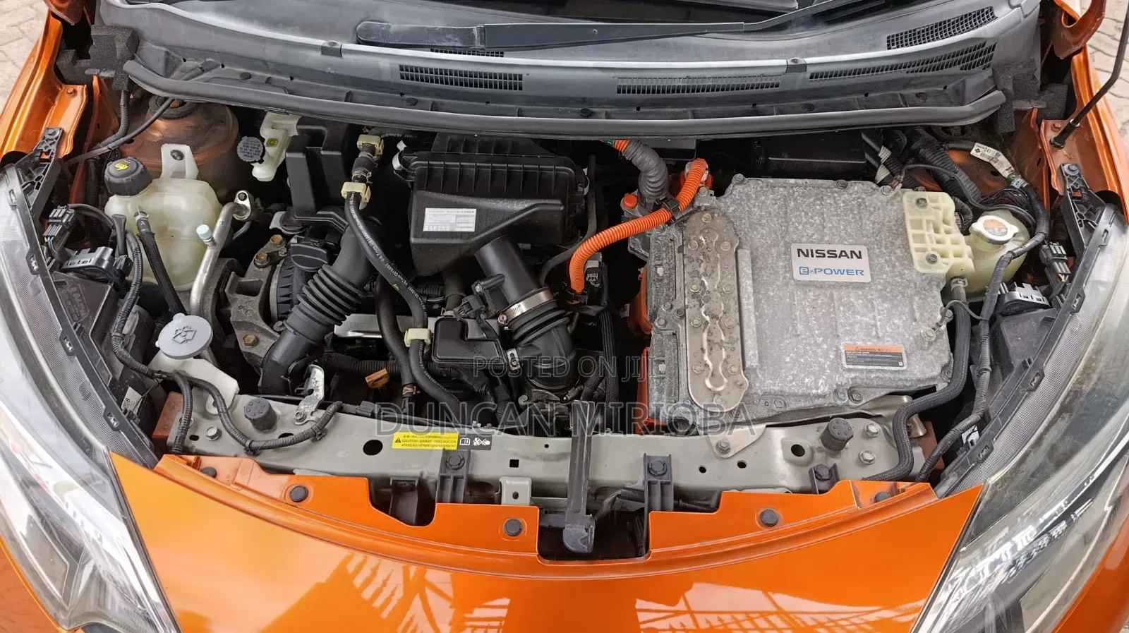 Nissan Note 2019 Orange