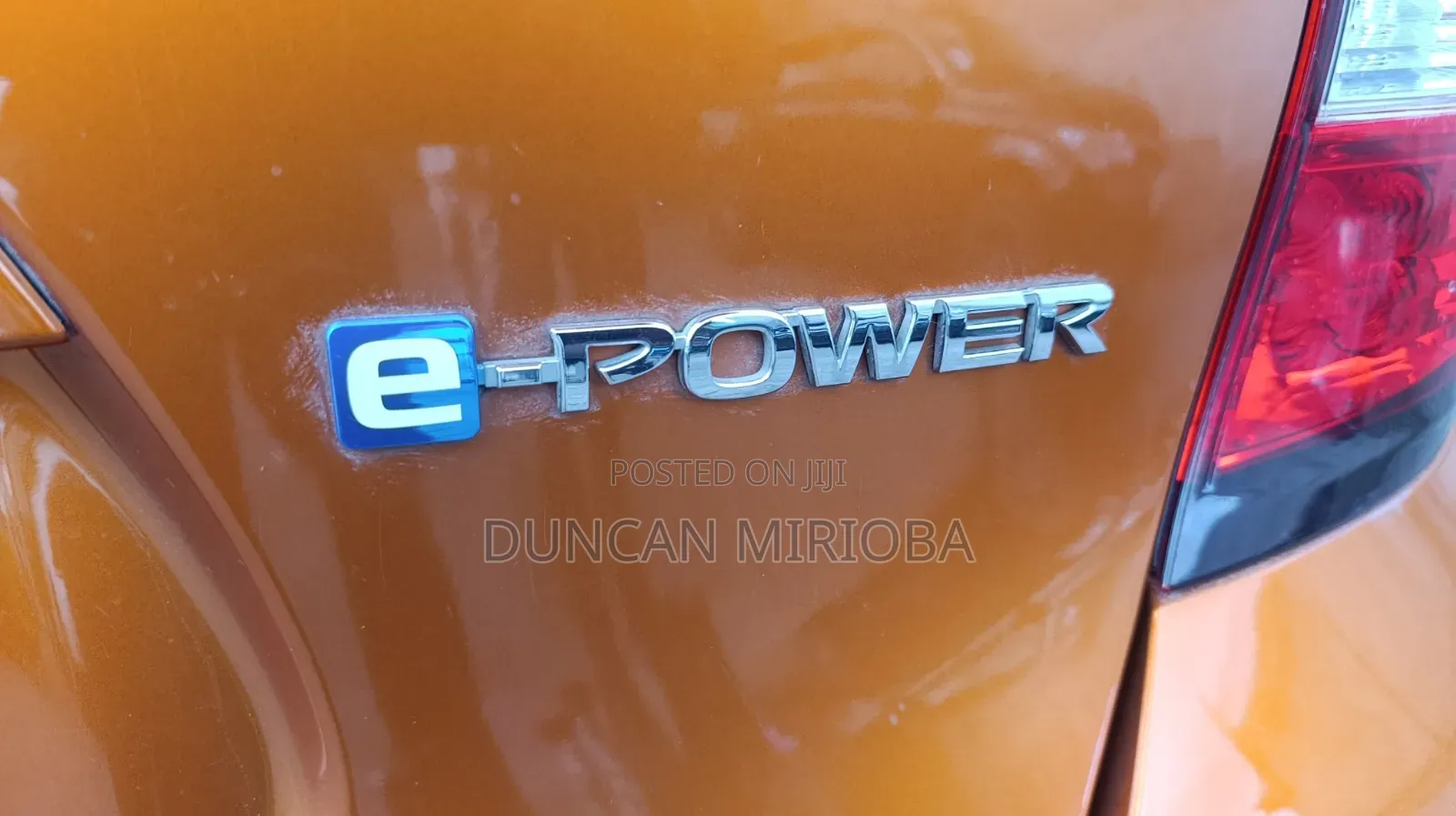 Nissan Note 2019 Orange