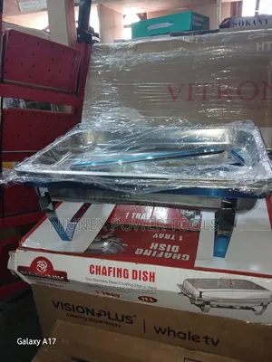 Generic 9l/11l Stainless Steel Rectangular Chafing Dish