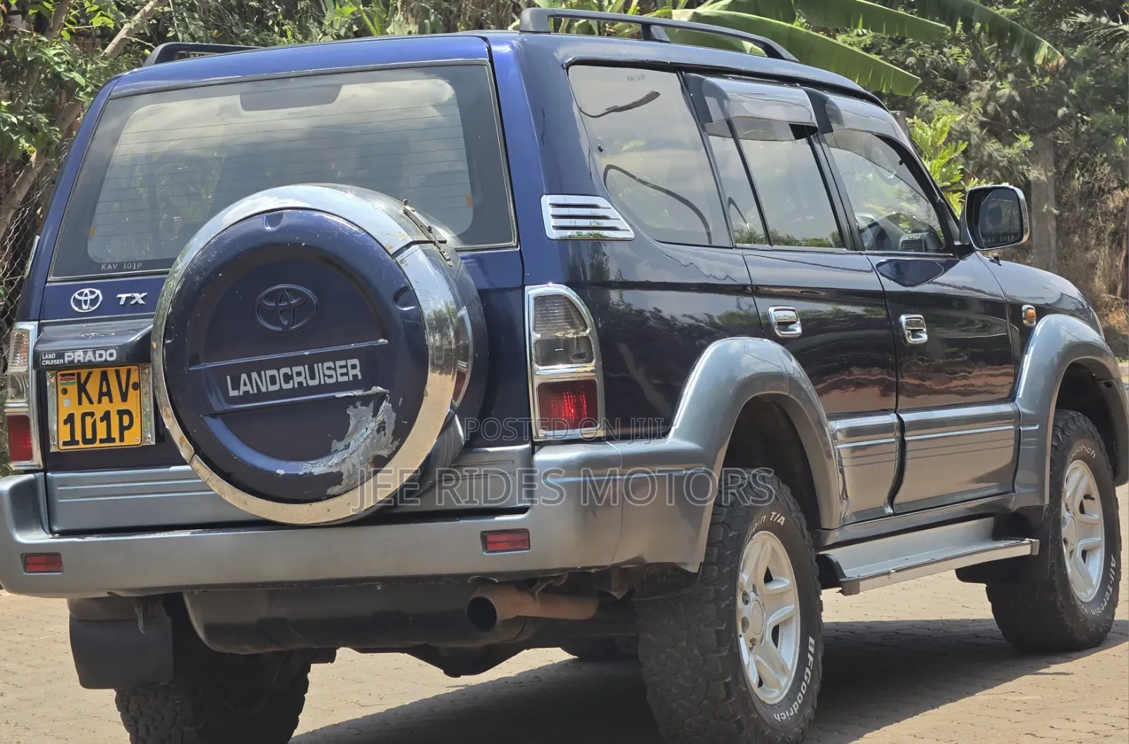 Toyota Land Cruiser Prado 2000 Blue