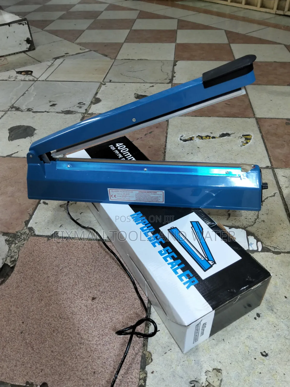 Industrial Impulse Sealer Machine 400mm Big Best for PP and PE Paper