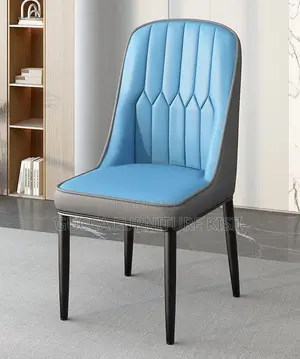 Leatherette Armless Dining Chair.
