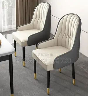 Leatherette Armless Dining Chair.