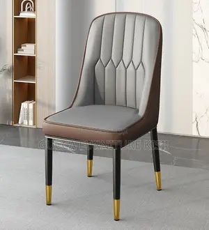 Leatherette Armless Dining Chair.