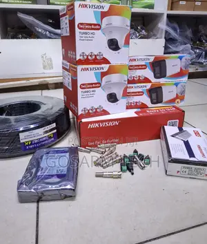 2 Way Audio Hikvision CCTV 4 Kit – ColorVu Full Color 2WAY Audio Camer