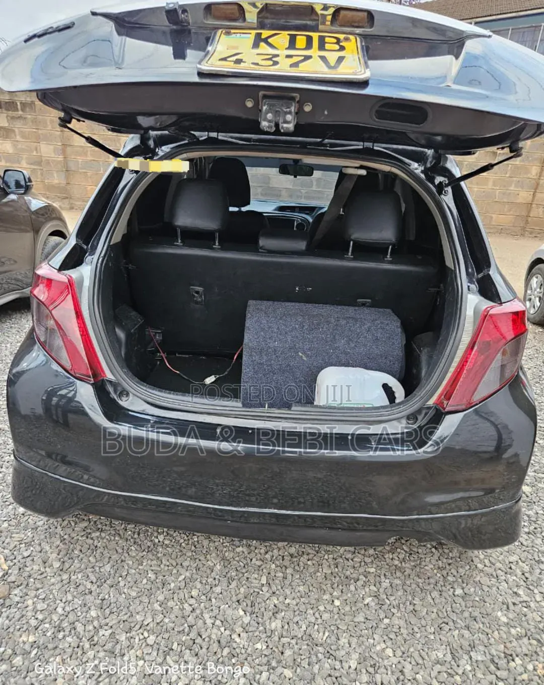Toyota Vitz 2014 Black