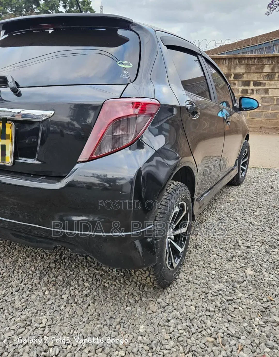 Toyota Vitz 2014 Black