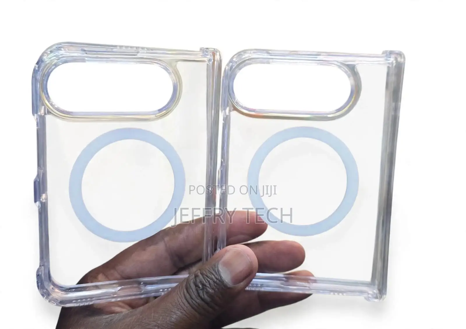 Crystal-Clear Protective Phone Case With MagSafe Pixel 9 Pro Fold