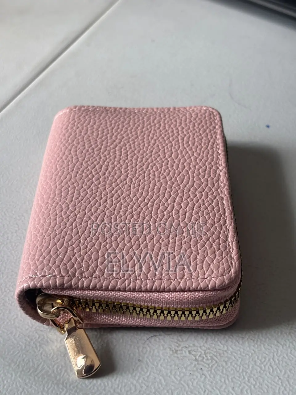 Pebbled Leather Cardholder