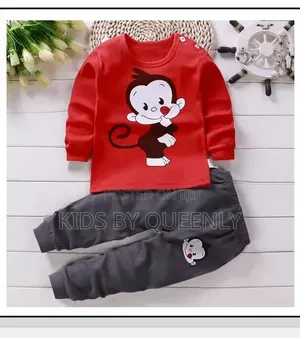 Kids Cotton 2piece Sets
