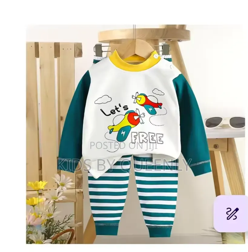 Kids Cotton 2piece Sets