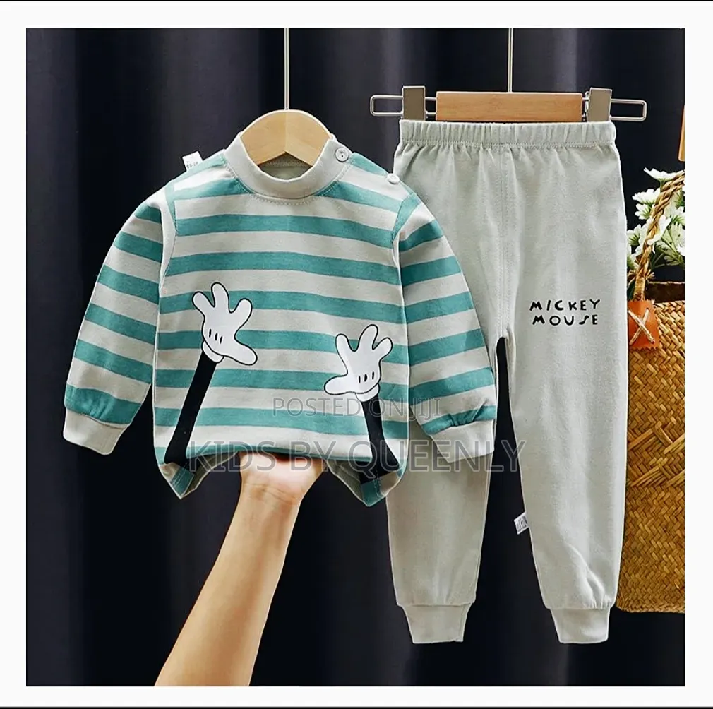 Kids Cotton 2piece Sets
