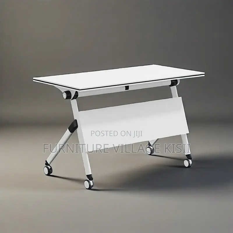 White Folding Office Table
