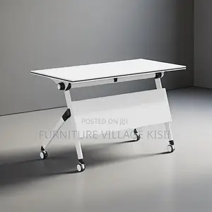 White Folding Office Table