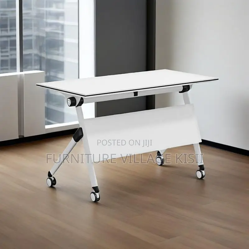 White Folding Office Table