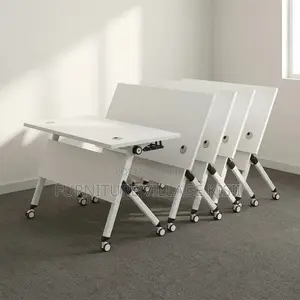 White Folding Office Table