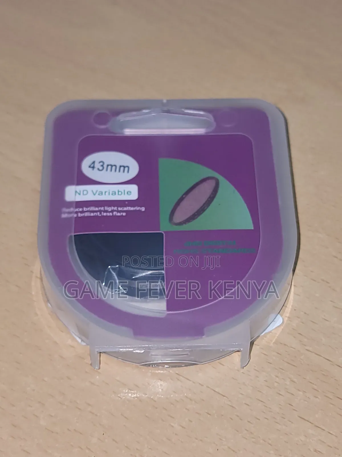 Variable ND Filter 43mm (ND2 - ND400)