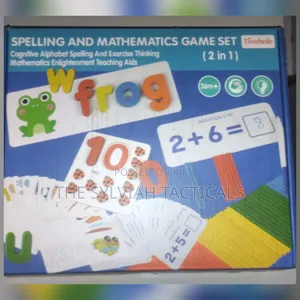 2 in 1 I Love Mathematics/Spelling Game