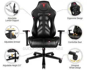 Ergonomic Leather Executive Swivel Gamers Chair