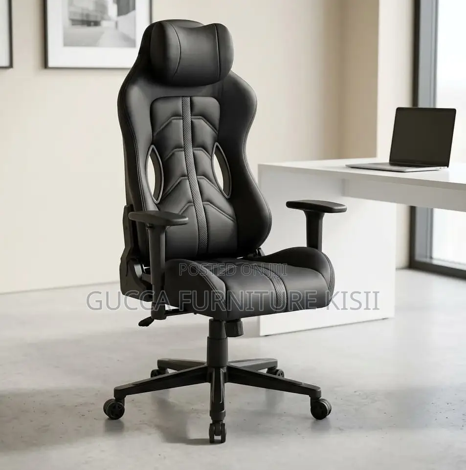Ergonomic Leather Executive Swivel Gamers Chair