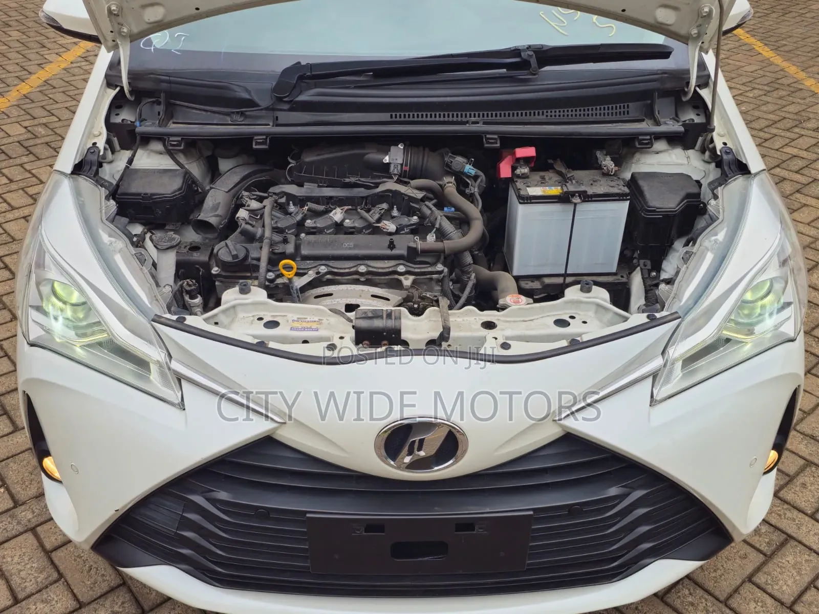 Toyota Vitz 1.3 FWD 5dr 2019 White