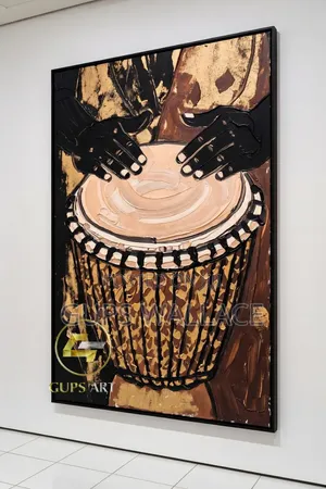 Abstract Painting on Canvas