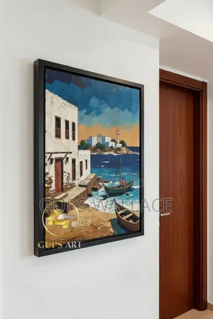 Abstract Painting on Canvas