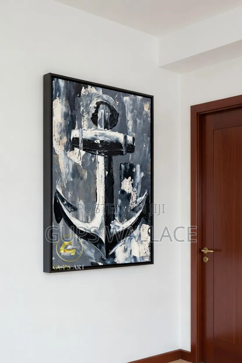 Abstract Painting on Canvas