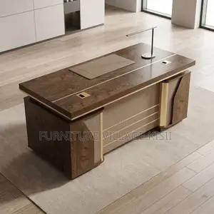 140cm Brown Executive Desk