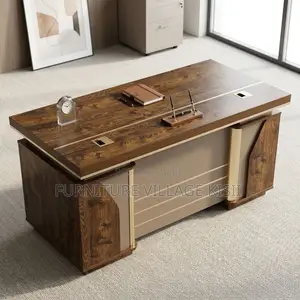 140cm Brown Executive Desk