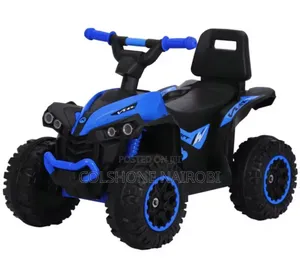 3-in-1 Toddler Ride-on ATV Push Car With Sun Canopy, Safety Guardrails