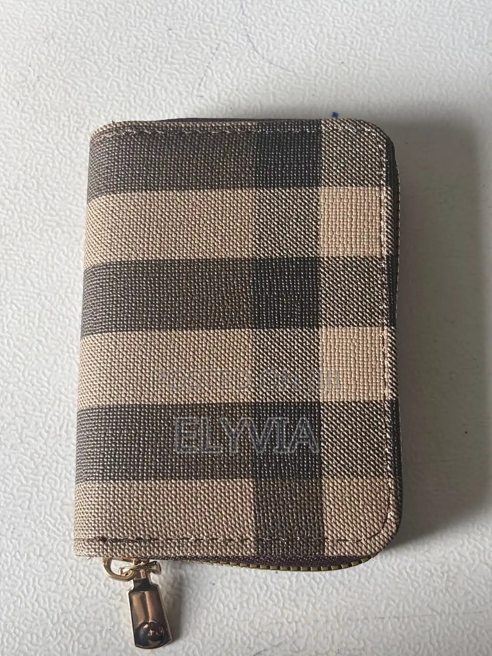 Classic Plaid Cardholder