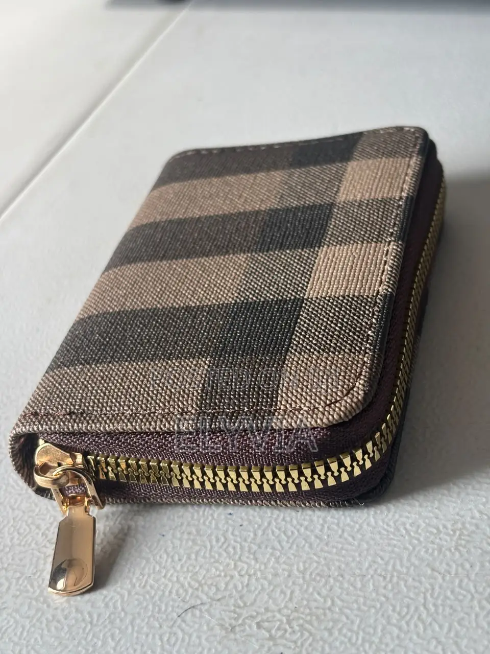 Classic Plaid Cardholder