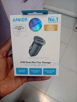Anker Car Charger 24w 2port