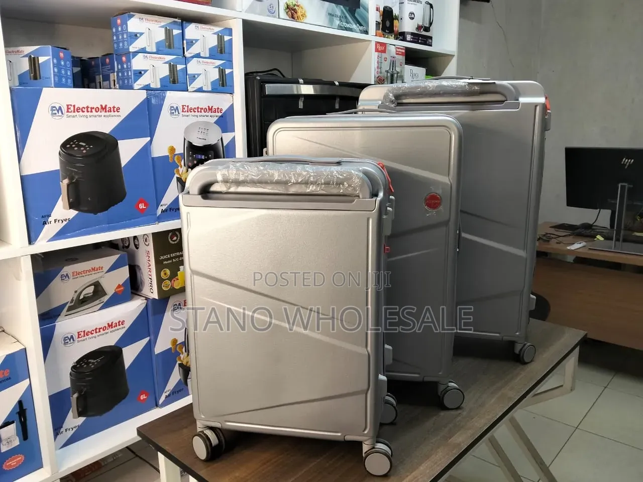 Grey 3 in 1,travelling Bags
