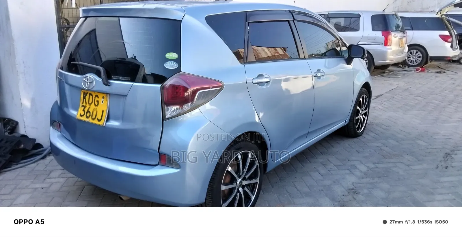 Toyota Ractis 1.5 FWD 2014 Blue