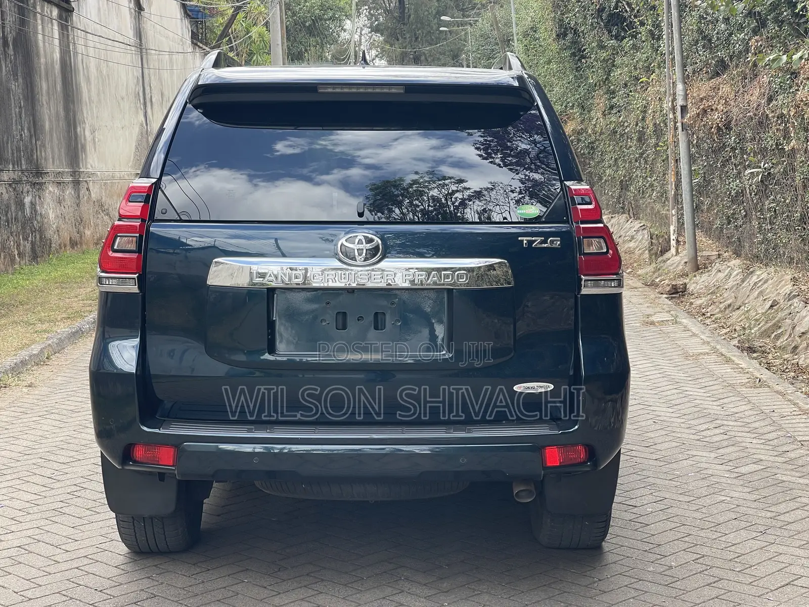 Toyota Land Cruiser Prado 2018 Blue