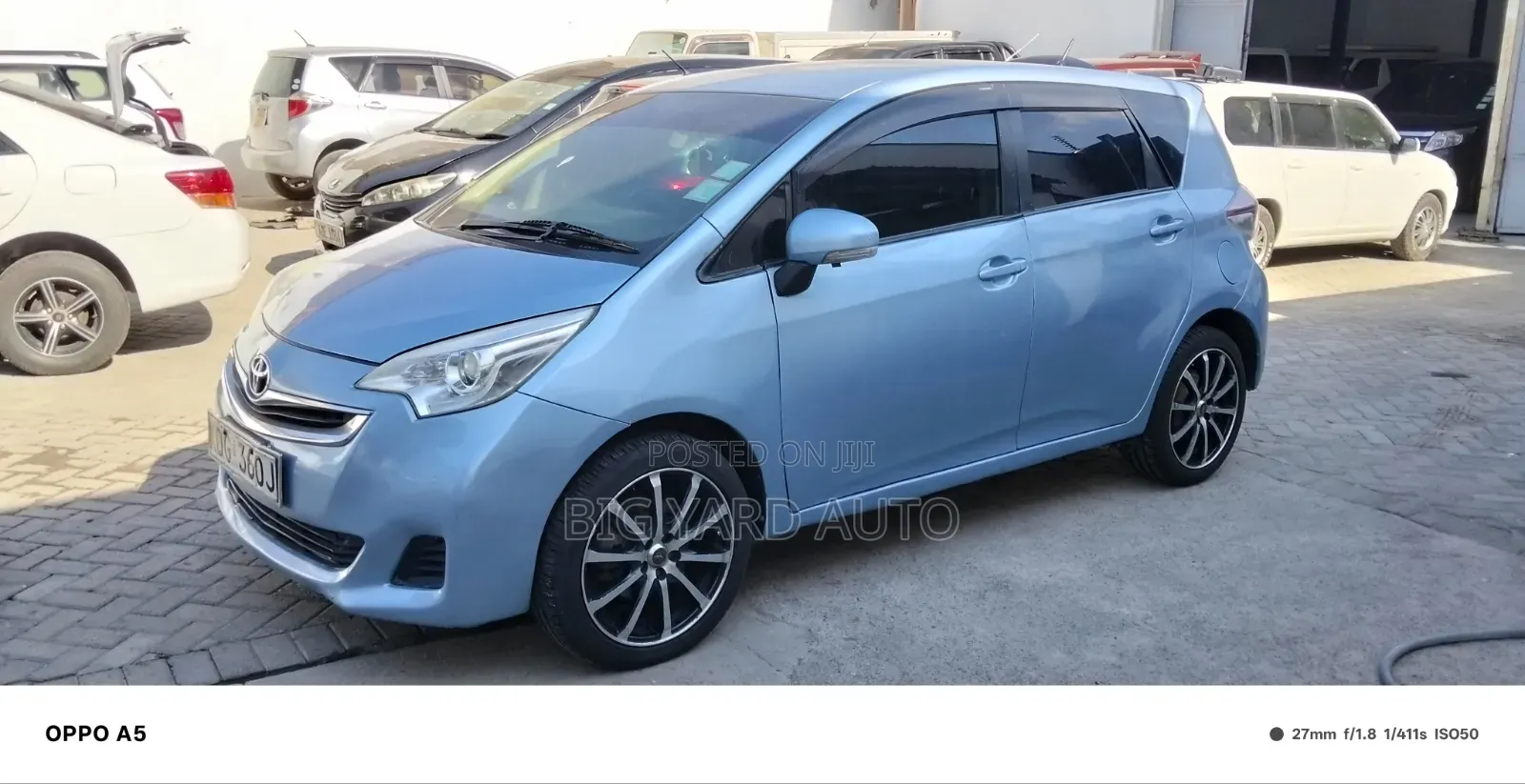 Toyota Ractis 1.5 FWD 2014 Blue