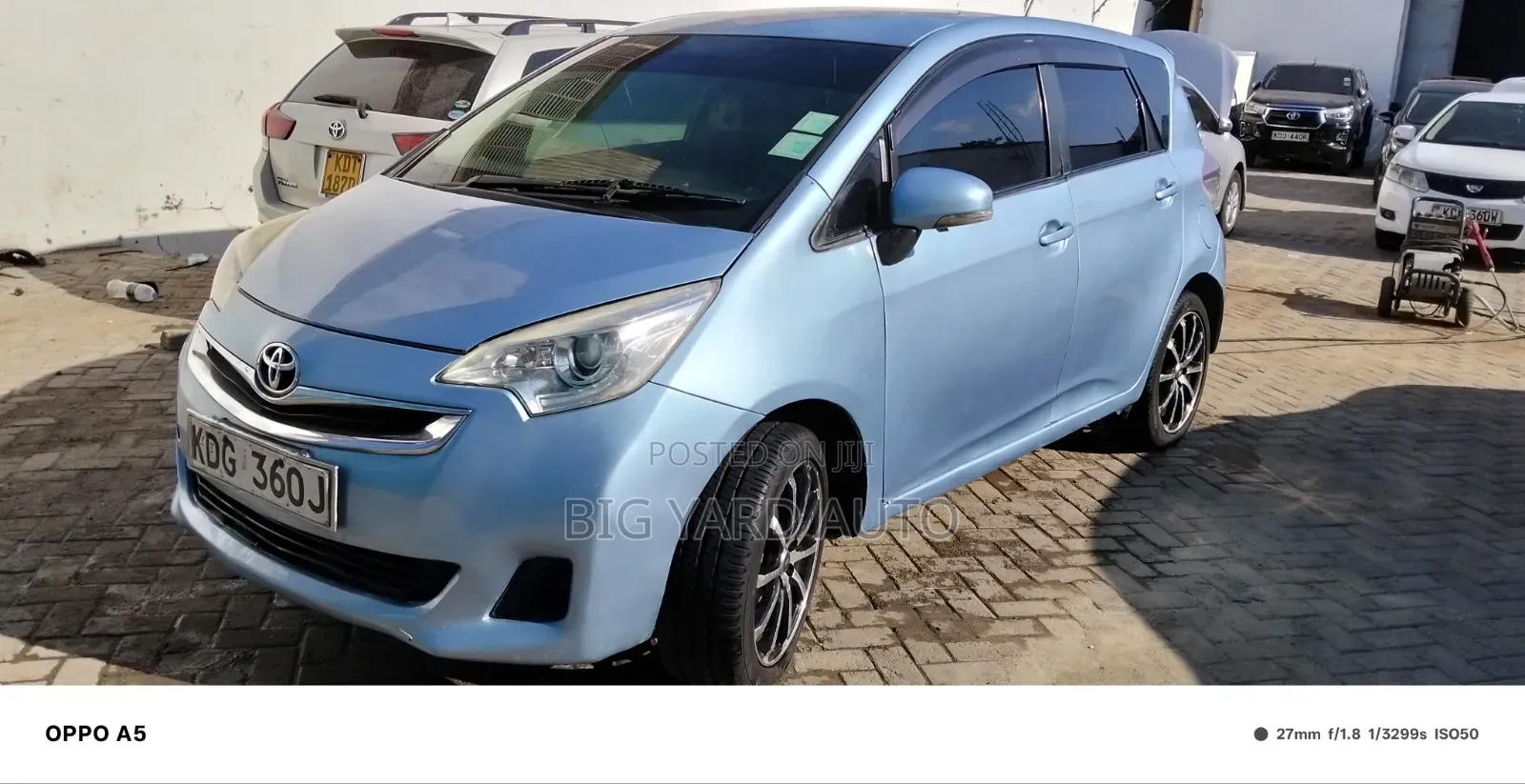Toyota Ractis 1.5 FWD 2014 Blue