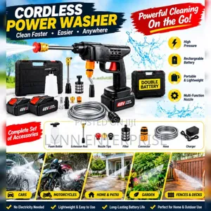 Wireless Car Wash Spray Gun Machine With Portable Lithium Battery