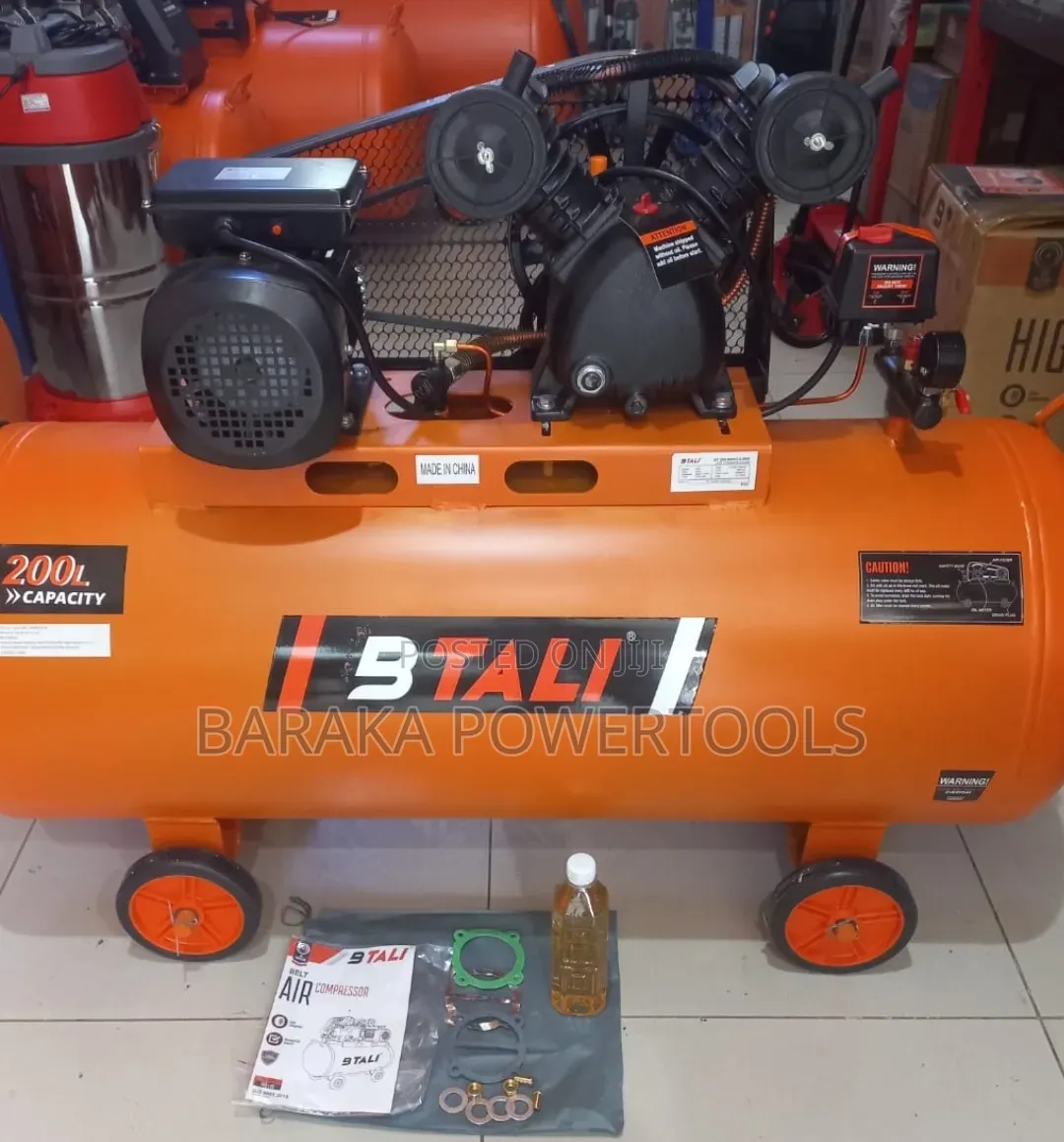 BTALI 200L Air Compressor.