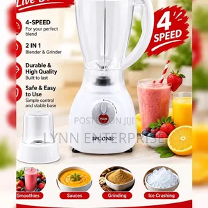 IPCONE 2 in 1 Blender 4 Speed