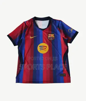 Barcelona Home Jersey for Children 1 Yr to 14Yrs