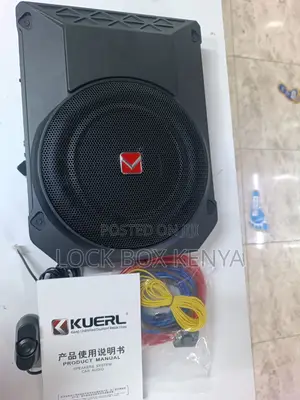 KUERL P10 800W 10" Powered Under Seat Car Subwoofer