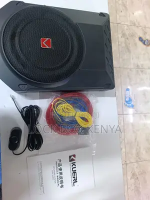 KUERL P10 800W 10" Powered Under Seat Car Subwoofer